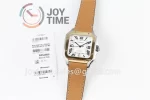 Cartier Santos de Cartier KOR 1:1 Best Edition SS 40mm YG Bezel Leather Strap A1847