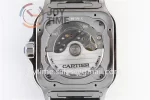 Cartier Santos de Cartier KOR 1:1 Best Edition SS 40mm YG Bezel Leather Strap A1847