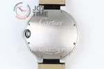 Cartier Ballon Bleu AF 1:1 Best Edition SS 42mm Crocodile leather Strap A2892