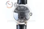 Cartier Ballon Bleu AF 1:1 Best Edition SS 42mm Crocodile leather Strap A2892