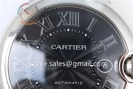 Cartier Ballon Bleu AF 1:1 Best Edition SS 42mm Crocodile leather Strap A2892