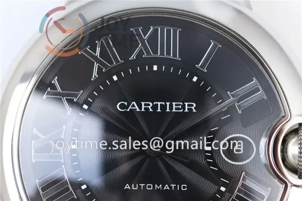 Cartier Ballon Bleu AF 1:1 Best Edition SS 42mm Crocodile leather Strap A2892