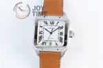 Cartier Santos de Cartier V6F 1:1 Best Edition SS 40mm Leather Strap A1847