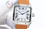 Cartier Santos de Cartier V6F 1:1 Best Edition SS 40mm Leather Strap A1847