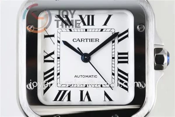 Cartier Santos de Cartier V6F 1:1 Best Edition SS 35mm Leather Strap A1847