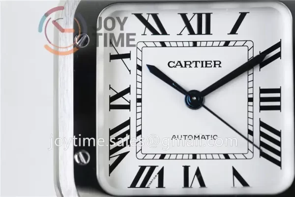 Cartier Santos de Cartier V6F 1:1 Best Edition SS 35mm Leather Strap A1847