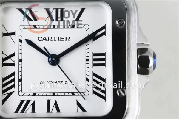 Cartier Santos de Cartier V6F 1:1 Best Edition SS 35mm Leather Strap A1847