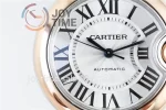 Cartier Ballon Bleu V6F 1:1 Best Edition SS 33mm RG Bezel SS/RG Bracelet NH05A