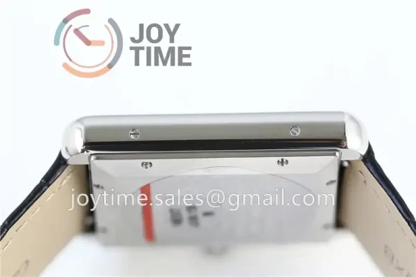 Cartier Ballon Tank Solo AF 1:1 Best Edition SS 31mm Alligator Leather Strap Miyota9015