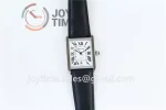 Cartier Ballon Tank Solo AF 1:1 Best Edition SS 31mm Alligator Leather Strap Miyota9015