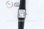 Cartier Ballon Tank Solo AF 1:1 Best Edition SS 31mm Alligator Leather Strap Miyota9015