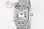 Cartier Ballon Panthère Ladies K11 1:1 Best Edition SS 22mm Diamond Bezel SS Bracelet Quartz