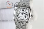 Cartier Ballon Panthère Ladies K11 1:1 Best Edition SS 22mm Diamond Bezel SS Bracelet Quartz