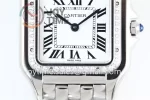 Cartier Ballon Panthère Ladies K11 1:1 Best Edition SS 27mm Diamond Bezel SS Bracelet Quartz