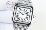 Cartier Ballon Panthère Ladies K11 1:1 Best Edition SS 27mm Diamond Bezel SS Bracelet Quartz