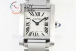 Cartier Ballon Tank Francaise Ladies K11 1:1 Best Edition SS 20.3mm SS Bracelet Quartz