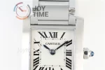 Cartier Ballon Tank Francaise Ladies K11 1:1 Best Edition SS 20.3mm SS Bracelet Quartz