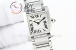 Cartier Ballon Tank Francaise Ladies K11 1:1 Best Edition SS 20.3mm SS Bracelet Quartz