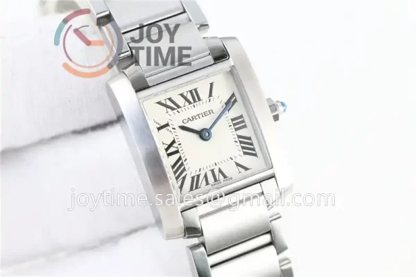 Cartier Ballon Tank Francaise Ladies K11 1:1 Best Edition SS 20.3mm SS Bracelet Quartz