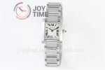 Cartier Ballon Tank Francaise Ladies K11 1:1 Best Edition SS 20.3mm SS Bracelet Quartz