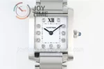 Cartier Ballon Tank Francaise Ladies K11 1:1 Best Edition SS 20.3mm SS Bracelet Quartz