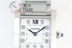 Cartier Ballon Tank Francaise Ladies K11 1:1 Best Edition SS 20.3mm SS Bracelet Quartz