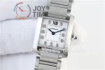 Cartier Ballon Tank Francaise Ladies K11 1:1 Best Edition SS 20.3mm SS Bracelet Quartz