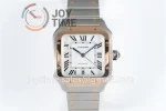 Cartier Santos de Cartier BVF 1:1 Best Edition SS 40mm RG Bezel SS Bracelet A1847