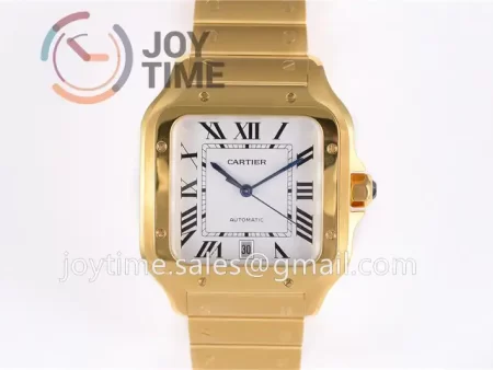 Cartier Santos de Cartier BVF 1:1 Best Edition YG 40mm YG Bracelet A1847