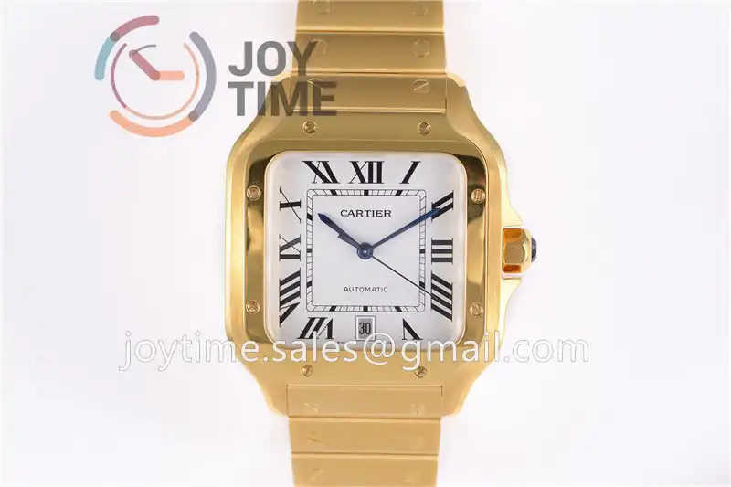 Cartier Santos de Cartier BVF 1:1 Best Edition YG 40mm YG Bracelet A1847