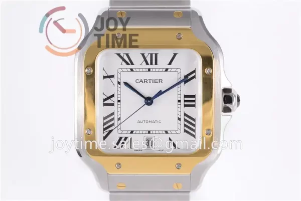 Cartier Santos de Cartier BVF 1:1 Best Edition SS 40mm YG Bezel SS Bracelet A1847