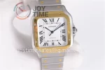 Cartier Santos de Cartier BVF 1:1 Best Edition SS 40mm YG Bezel SS Bracelet A1847