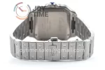 Cartier Santos de Cartier BVF 1:1 Best Edition SS 35mm Diamond Bezel SS Bracelet A1847