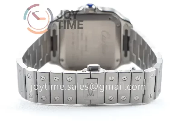 Cartier Santos de Cartier BVF 1:1 Best Edition SS 35mm Diamond Bezel SS Bracelet A1847