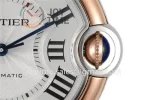 Cartier Ballon Bleu V6F 1:1 Best Edition SS 36mm RG Bezel SS/RG Bracelet NH05A