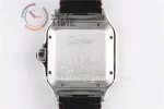 Cartier Santos de Cartier V6F 1:1 Best Edition SS 40mm YG Bezel Leather Strap A1847