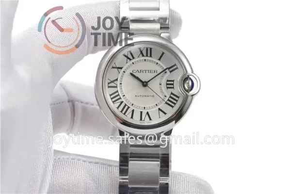 Cartier Ballon Bleu V6F 1:1 Best Edition SS 36mm SS Bracelet Super Clone Cal.076