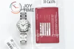 Cartier Ballon Bleu V6F 1:1 Best Edition SS 33mm SS Bracelet Super Clone Cal.076