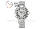 Cartier Ballon Bleu V6F 1:1 Best Edition SS 33mm SS Bracelet Super Clone Cal.076