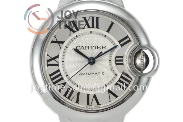 Cartier Ballon Bleu V6F 1:1 Best Edition SS 33mm SS Bracelet Super Clone Cal.076