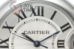 Cartier Ballon Bleu V6F 1:1 Best Edition SS 33mm SS Bracelet Super Clone Cal.076