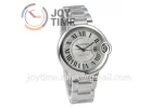 Cartier Ballon Bleu V6F 1:1 Best Edition SS 33mm SS Bracelet Super Clone Cal.076