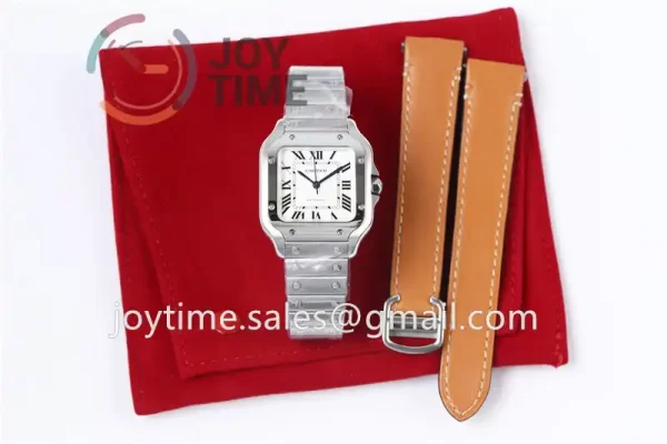 Cartier Santos de Cartier GF 1:1 Best Edition SS 35mm SS Bracelet Miyota9015