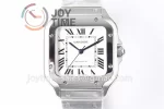 Cartier Santos de Cartier GF 1:1 Best Edition SS 35mm SS Bracelet Miyota9015