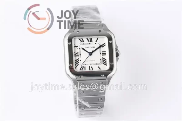 Cartier Santos de Cartier GF 1:1 Best Edition SS 35mm SS Bracelet Miyota9015