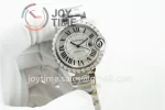 Cartier Ballon Bleu V6F 1:1 Best Edition SS 33mm Diamond Bezel SS Bracelet NH05A