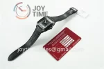 Cartier Santos de Cartier V6F 1:1 Best Edition PVD 40mm Leather Strap Miyota9015