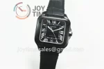 Cartier Santos de Cartier V6F 1:1 Best Edition PVD 40mm Leather Strap Miyota9015