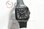 Cartier Santos de Cartier V6F 1:1 Best Edition PVD 40mm Leather Strap Miyota9015