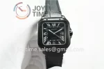 Cartier Santos de Cartier V6F 1:1 Best Edition PVD 40mm Leather Strap Miyota9015